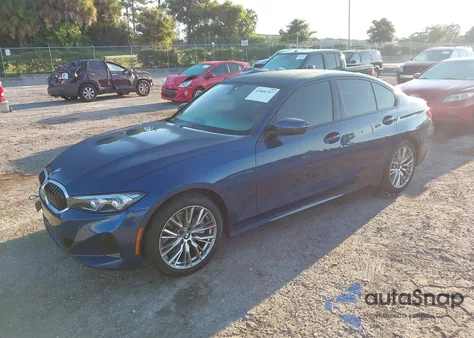 2023 BMW 330I z USA, uszkodzony, nr VIN 3MW69FF01P8D11525